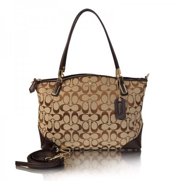 Luxury Elegant Coach Edie Shoulder Bag In Signature Jacquard