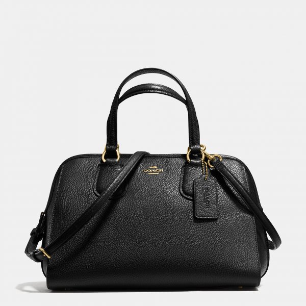 Top-Handle Bags Coach Nolita Satchel In Pebble Leather - Click Image to Close